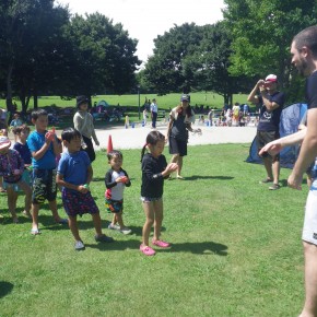 Water balloon toss 1