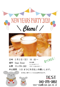 Newyears party2020